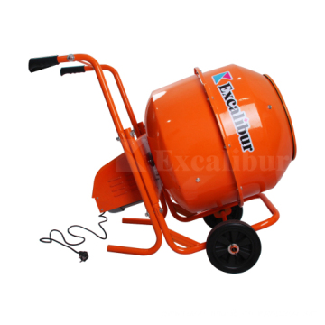 Excalibur Portable Barrow Construction Concrete Mixer with Electric Motor (100L-180L)