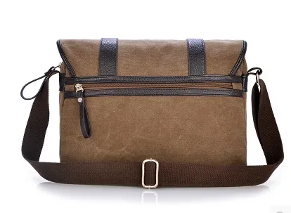 New fashion man's canvas bag Korean style travel bag