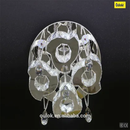 home lighting surface mounted chandelier light, led crystal light, crystal ceiling light