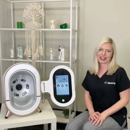 Professional Facial Skin Moisture & Phototype Analyzer