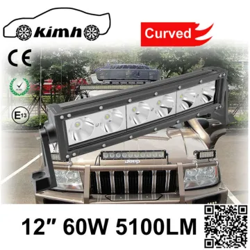 Factory Wholesales 60W 12 Inch 5100LM led light bar for 4x4 accessory