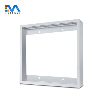 Aluminum Panel Frame for Surface Mount LED Panel Light 120x30