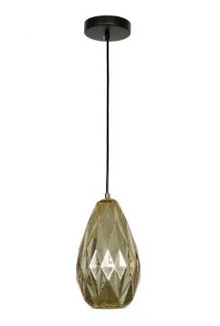 Modern gold and rose Glass Decorative Pendant Lamp