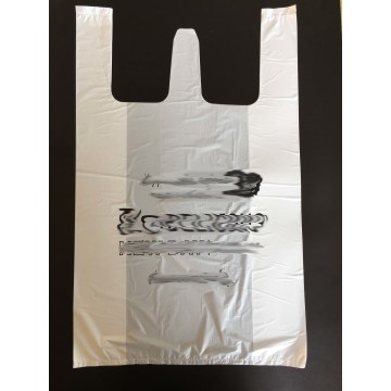 Reusable Plastic Shopping Bag with Logo Food Packing Bags