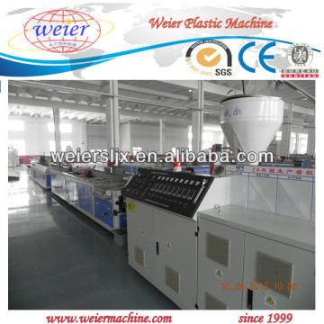 Wood Plastic Composite Decking Flooring / Environmental WPC Decking Lumber machineryr