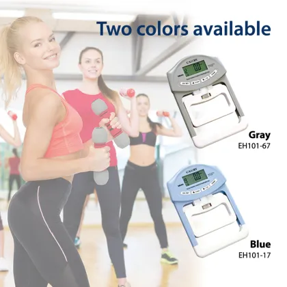 Digital Hand Dynamometer Grip Strength Meter - Camry Grip Strength Tester 198Lbs/90Kg with LCD Screen