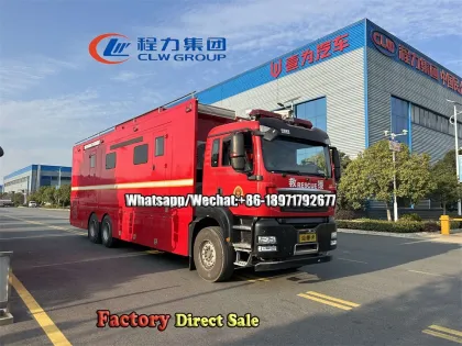 Sinotruk HOWO 6X4 Emergency Command Vehicle - Mobile Incident Command Unit for Sale