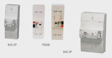 2p 4p Ajustable Earth Leakage Circuit Breaker / Elcb With Push Button For Industrial