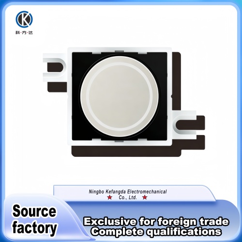 Трывалая шкляная кнопка кіравання ліфтам з дакладным дызайнам