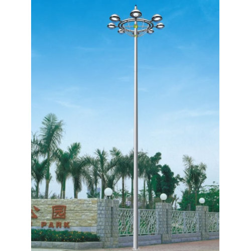 30m High Mast Lighting With Round Crown