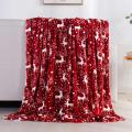 Soft Warm Christmas Fuzzy Raschel Fleece Thick Blanket