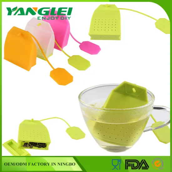 tea cup with strainer with lid silicone tea infuser