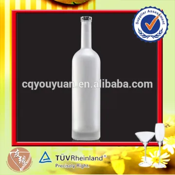 Round Unique Shaped Wine Glass Bottles Custom Shaped Wine Bottles 750 ML