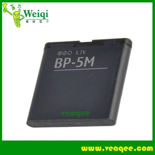 High Capacity 900mAh Mobile Phone Lithium Battery for Nokia Nk Bp-5m