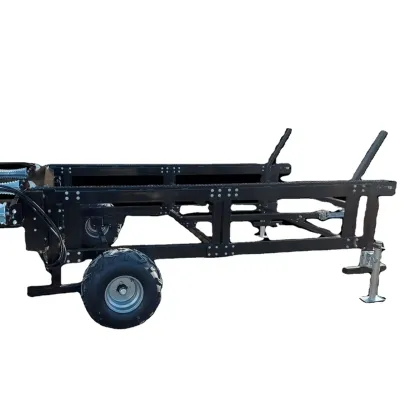 Hydraulic Chain Feed Log Table with Step Feeder