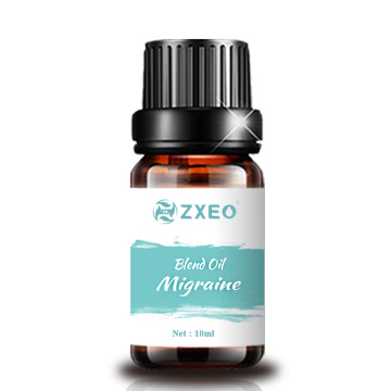 Minyak yang menenangkan migrain herbal alami memadukan sakit kepala