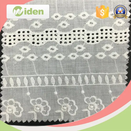 Wholesale Cotton Eyele Embroidery Lace Fabric