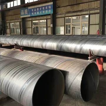 Large Diameter Spiral Welded Black Carbon Steel Pipe