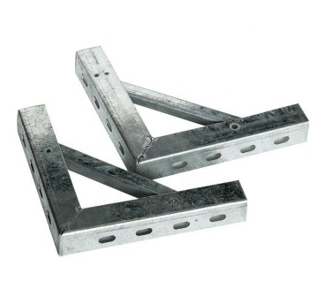 Powder Coated and Galvanized Steel Flat Slotted Angle Support Brackets: Enhancing Durability and Aesthetics