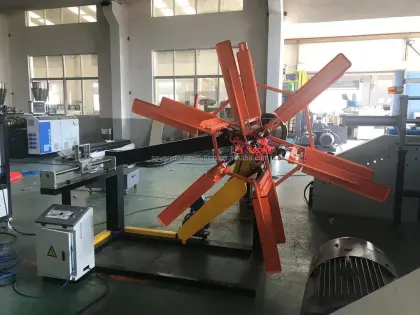 Plastic PE Double Wall Corrugated Pipe Extrusion Line