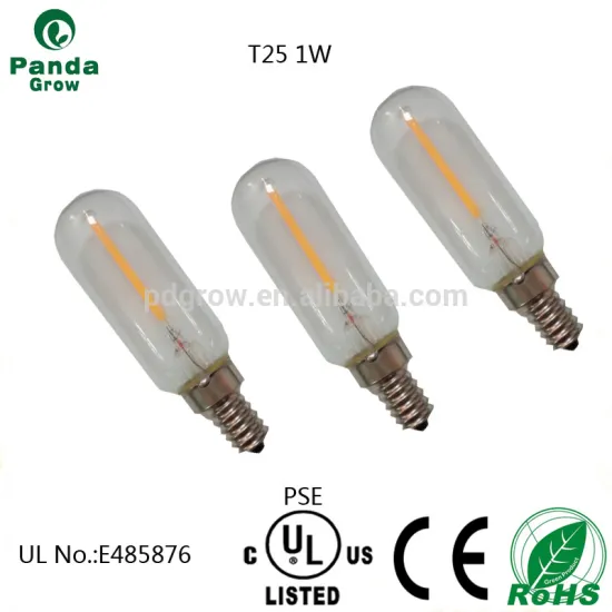 120V 220 Vled bulb e14 dimmable 2w,T25 tubular e14 decorative led filament bulb dimmable,