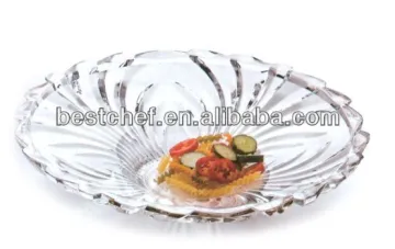 plastic acrylic Round fruit tray plastic serving fruit tray fruit dish fruit stand