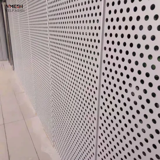 Aluminum Curtain Wall Perforated Panels and Metal Sheets