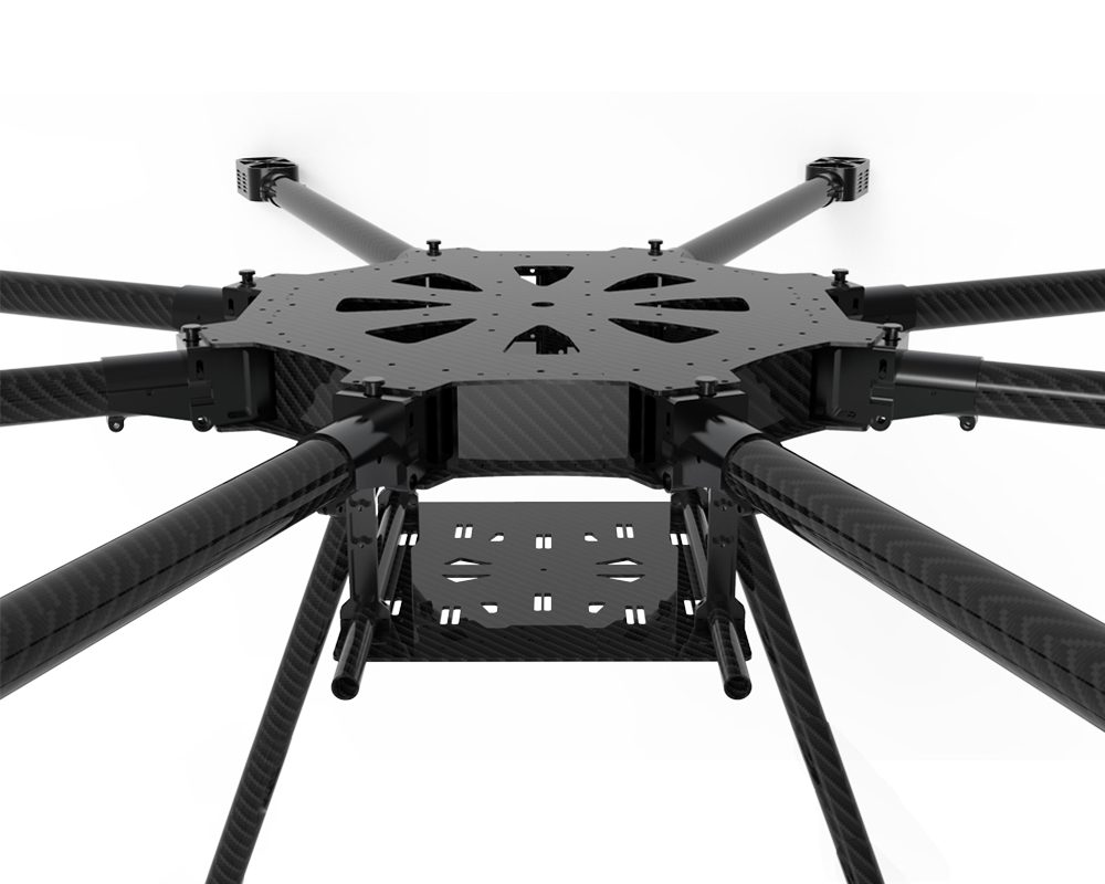 JMRRC-O1300mm Ultra-lightweight carbon fiber heavy-lift drone frame