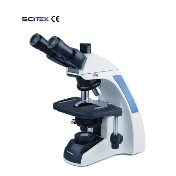 SCITEK Biological Microscope with Quadruple Nosepiece: A Laboratory Essential