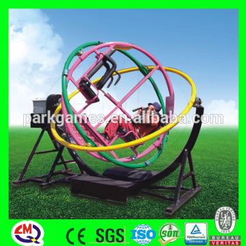 fairground manual human gyroscope