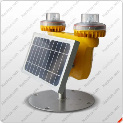 NANHUA LT602U Dual solar powered aviation obstruction lights