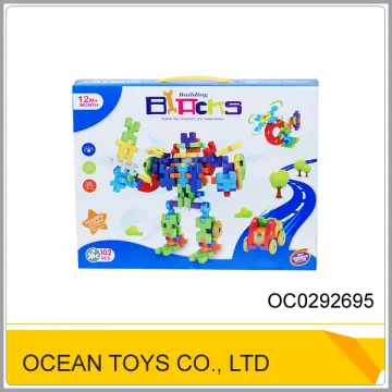 Educational plastic children building blocks 102pcs OC0292695