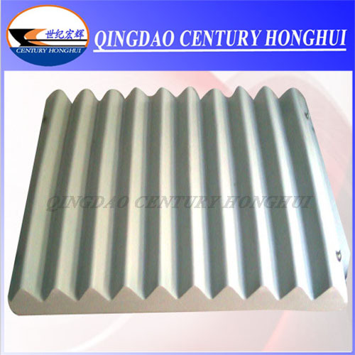 Long Working Life Manganese Steel Casting Fixed Jaw Plate