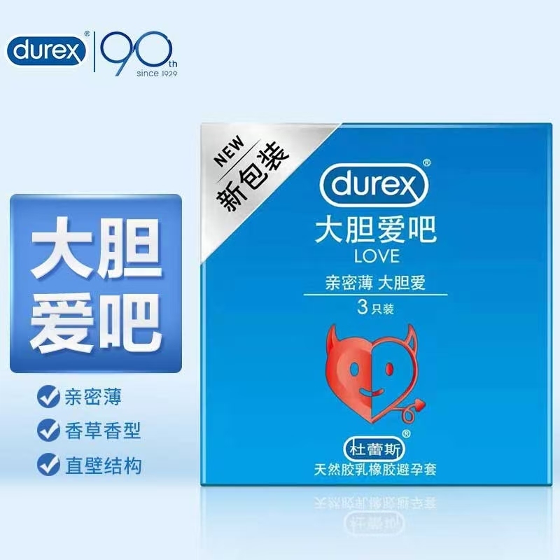 Condom series Durex three