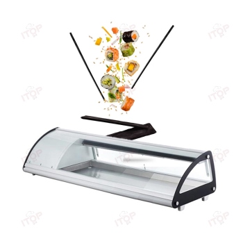 Led Light Refrigerated Counter Top Display Cabinet