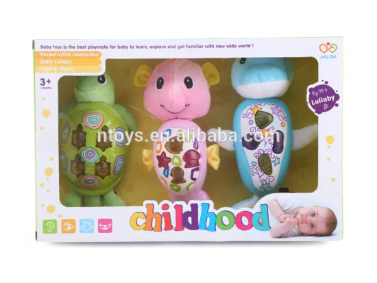 PLUSH MUSIC TOY SEA ANIMAL WITH LIGHT 2017 NEW ARRIVAL BABY TOY 6819350