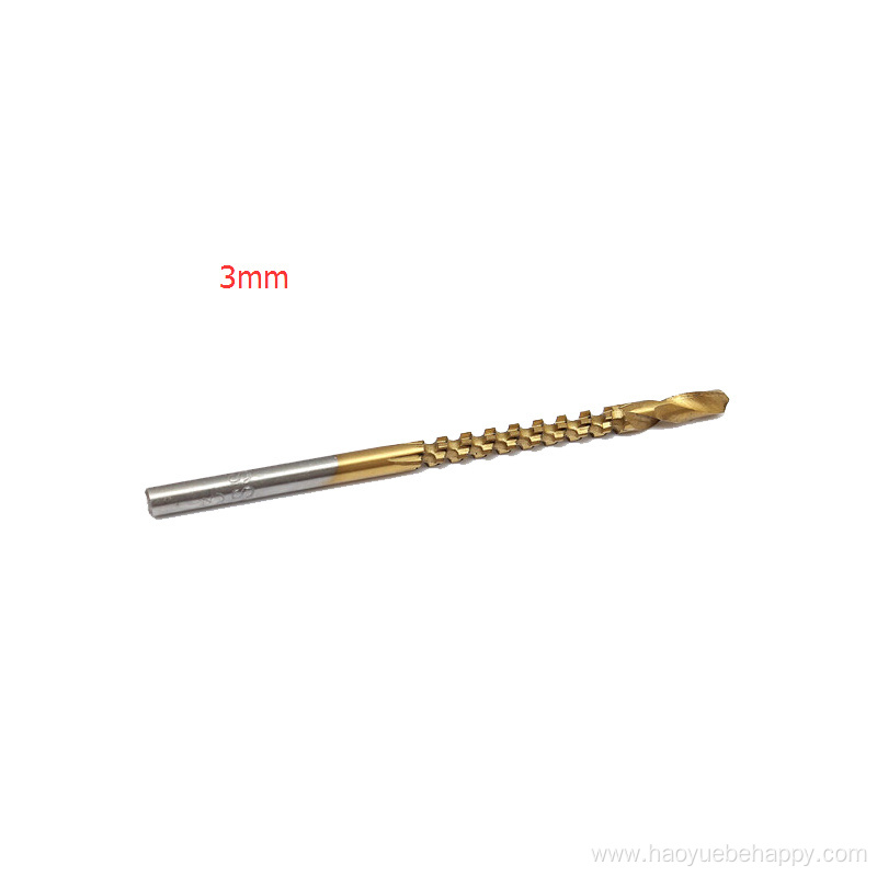 3mm HSS Saw Drill Bit with Titanium Coated