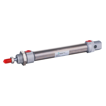 DSN G1 / 8 "สแตนเลสสตีลรักษาการคู่กระบอกทรงกลม
