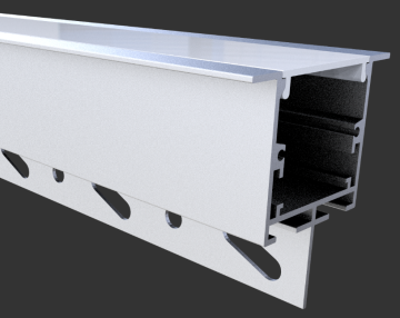 recessed Ceiling Anodized Linear profile For Strip Light