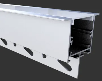 recessed Ceiling Anodized Linear profile For Strip Light