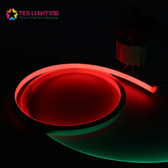 round silicone neon flex led rgb neon light