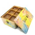 Triangle Food Tin Box Tinplate Rectangular Box With Latch Factory