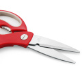 Multifunctional kitchen scissors kitchen tools red