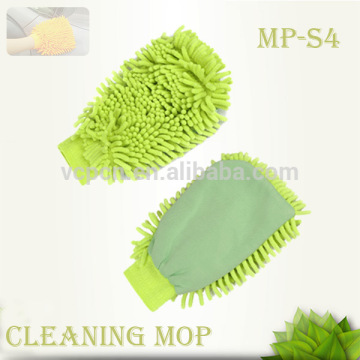 microfiber cleaning glove for car (MP-S4)
