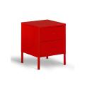 Small Metal Home Storage Cabinet with Feet