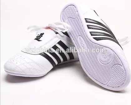 Factory good price professional comfortable children taekwondo shoes, low price taekwondo shoes, kids taekwondo shoes