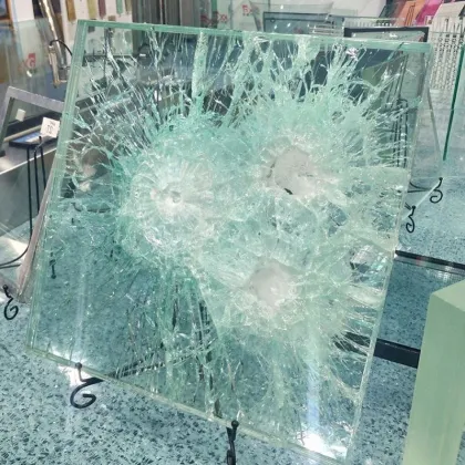 Custom Thick Bulletproof Glass for Building Safety and Security