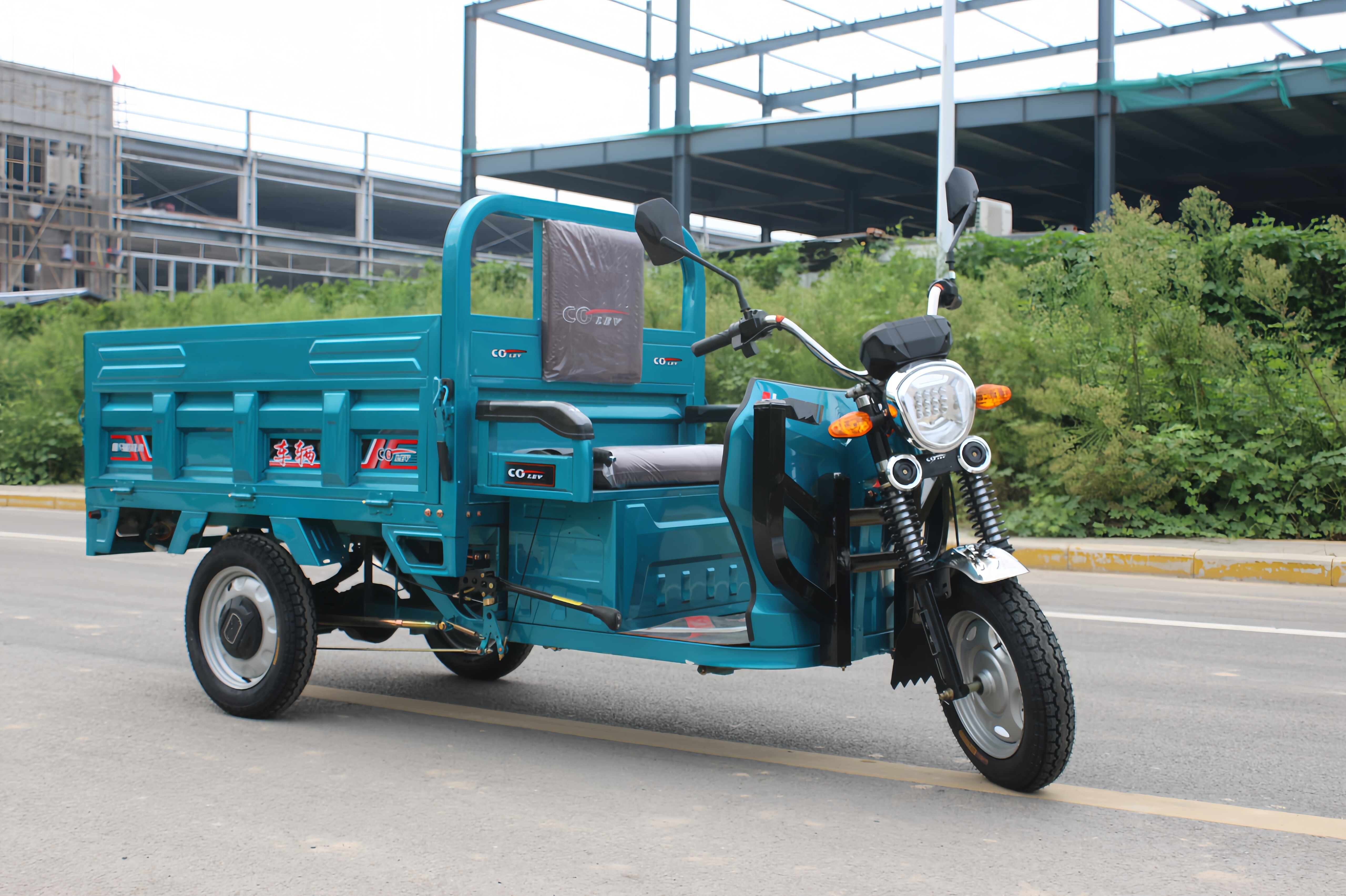 1.5m three door electric tricycle