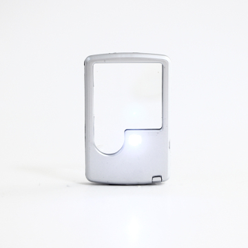 3x 6x LED Beleuchtete Vergrößerungs -Glas -Taschen -Leser - Geschenk