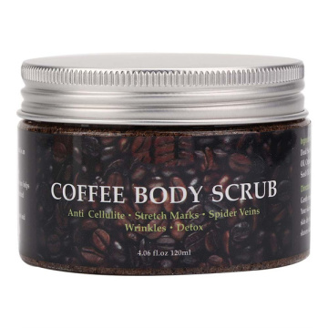 exfoliating whitening moisturizing coffee face body scrub